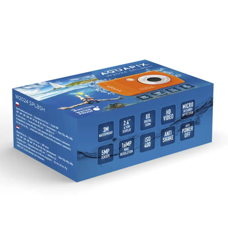 Easypix Aquapix W2024 Splash Orange