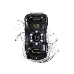Aparat fotograficzny Pentax WG-90 Czarny z Wysokim Zoomem Optycznym o Odporności na Warunki Ekstremalne