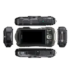 Aparat fotograficzny Pentax WG-90 Czarny z Wysokim Zoomem Optycznym o Odporności na Warunki Ekstremalne