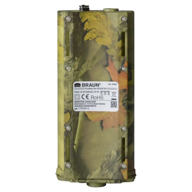 Braun Scouting Cam Black700