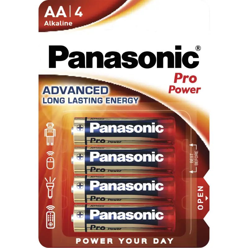 1x4 Panasonic Pro Power LR 6 Mignon AA
