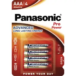 1x4 Panasonic Pro Power LR 03 Micro AAA