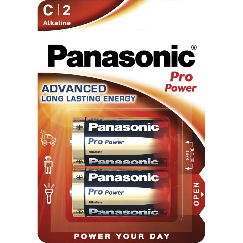 1x2 Panasonic Pro Power LR 14 Baby