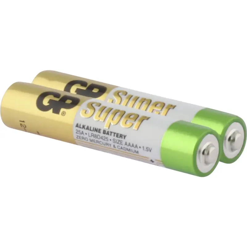 1x2 GP Super Alkaline AAAA baterie                 03025AC2