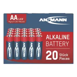 1x20 Ansmann Alkaline Mignon AA LR 6 red-line Box
