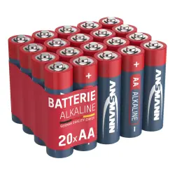 1x20 Ansmann Alkaline Mignon AA LR 6 red-line Box