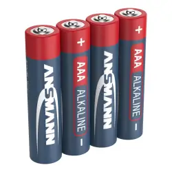 1x4 Ansmann Alkaline Micro AAA LR 03 red-line