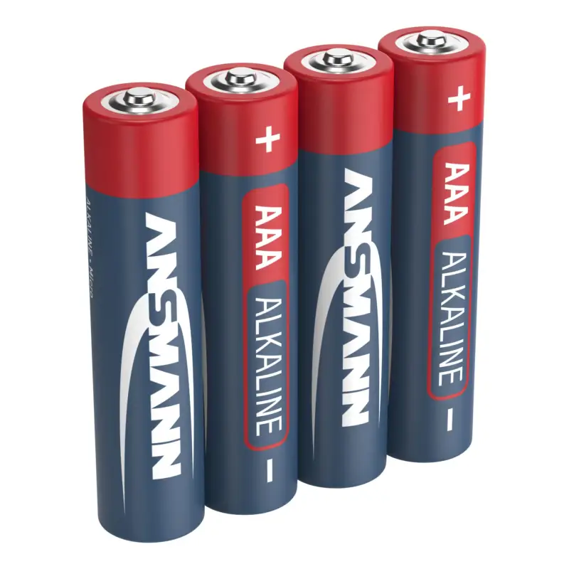 1x4 Ansmann Alkaline Micro AAA LR 03 red-line