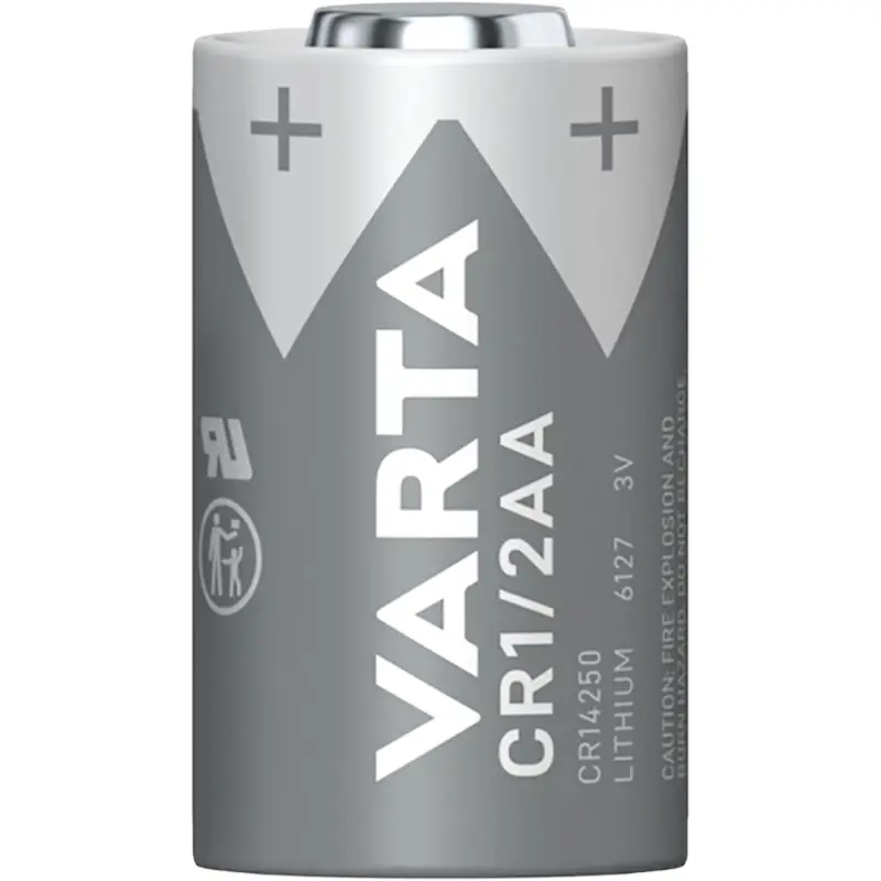 1 Varta Lithium CR 1/2 AA 700mAh 3V