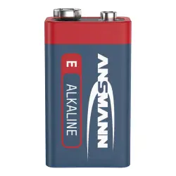 1 Ansmann Alkaline 9V block red-line