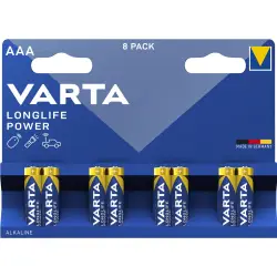 1x8 Varta Longlife Power Micro AAA LR 03