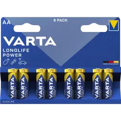 1x8 Varta Longlife Power Mignon AA LR 6