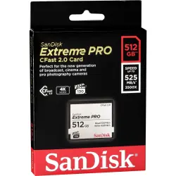 SanDisk CFAST 2.0 VPG130   512GB Extreme Pro     SDCFSP-512G-G46D