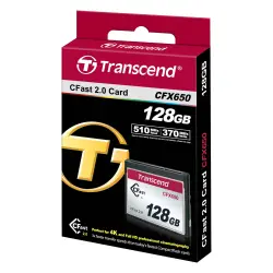Transcend CFast 2.0 CFX650 128GB
