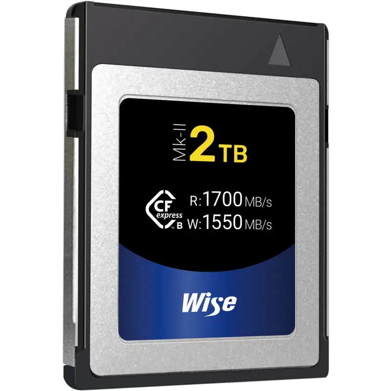 Wise CFexpress Type B Mk-II  2TB R/W 1700/1550MB/s WI-CFX-B2048M2