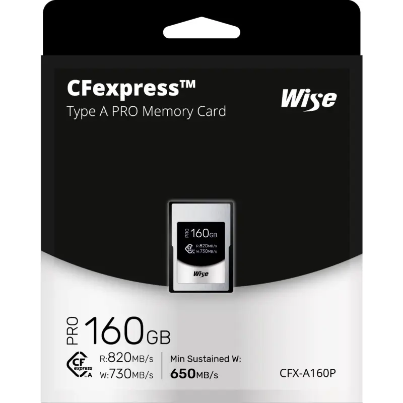 Wise CFexpress Type A PRO  160GB WI-CFX-A160P