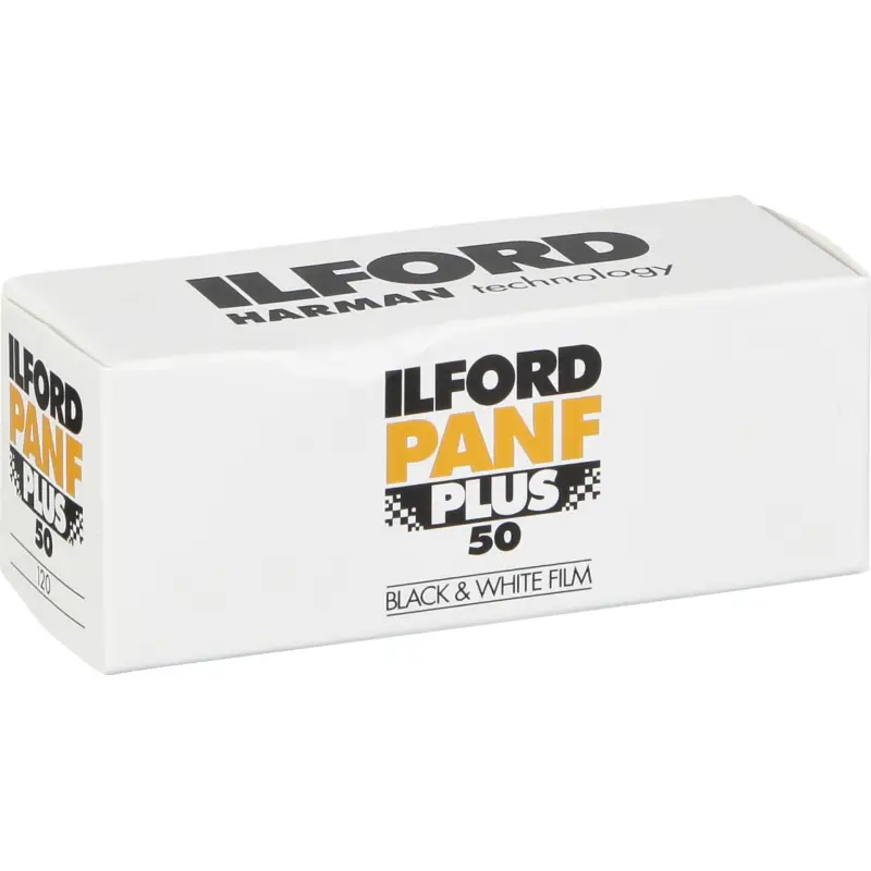 1 Ilford Pan F plus   120