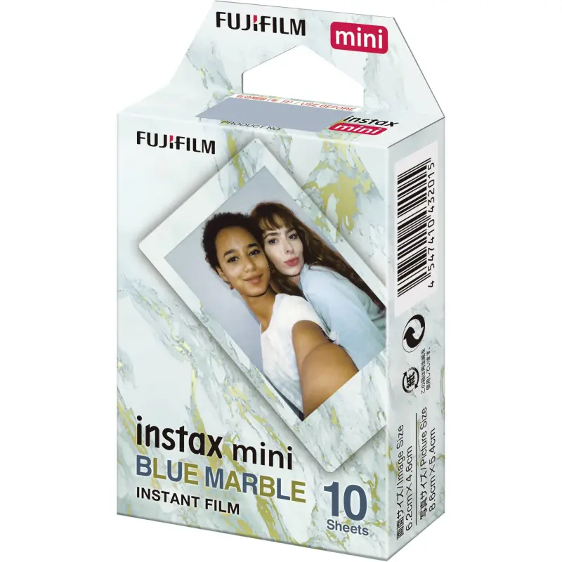 Fujifilm instax mini Film blue marble