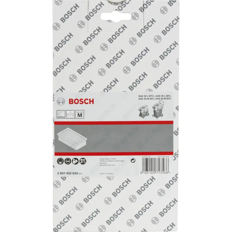 Bosch filtr plaski faldowany celuloza