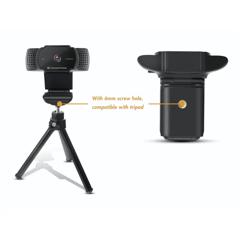 Conceptronic AMDIS02B 2K-Super-HD Webcam