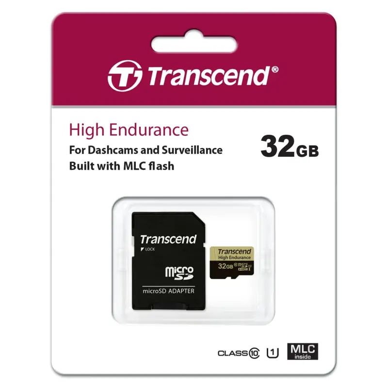 Transcend DrivePro 250 + 32GB microSDHC TLC