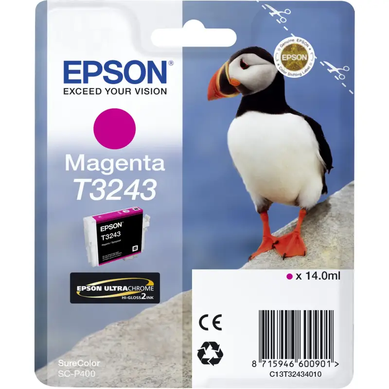 Epson Tusz magenta T 324  T 3243