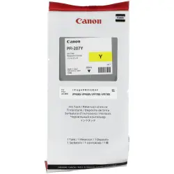 Canon PFI-207 Y tusz zolty
