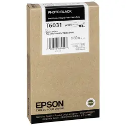Epson Tusz photo czarny  T 603  220 ml     T 6031
