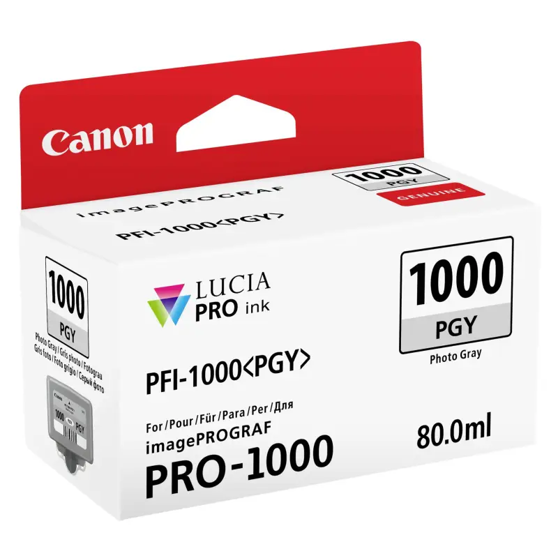 Canon PFI-1000 PGY photo grey