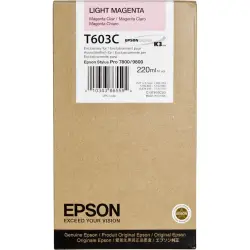 Epson Tusz jasny magenta T 603  220 ml     T 603C