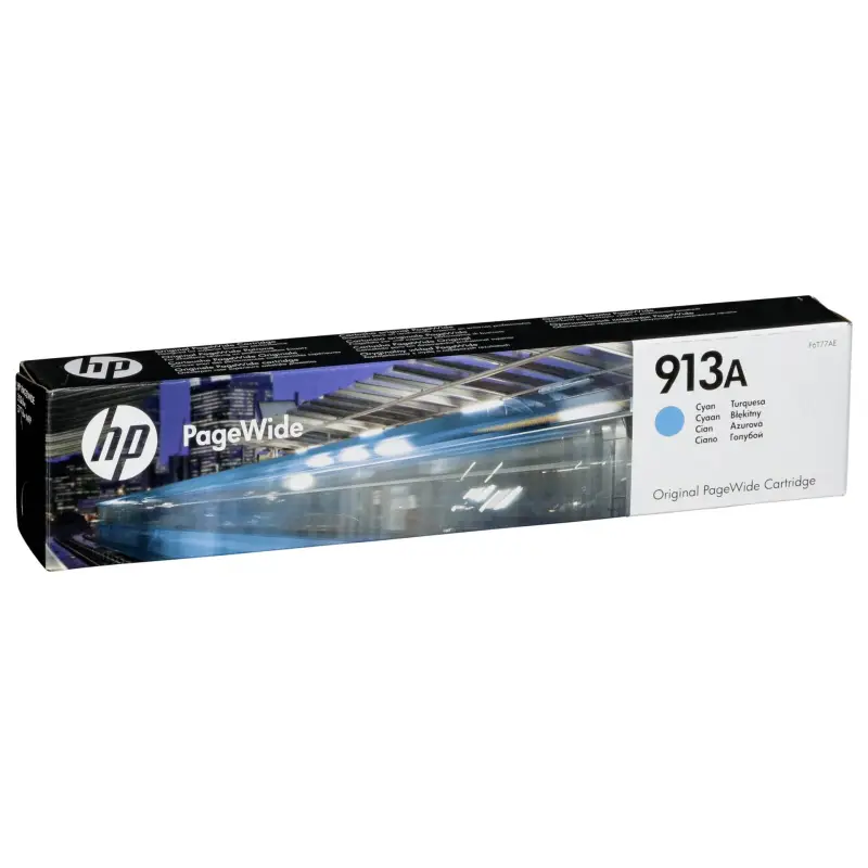 HP F6T77AE PageWide Tusz cyan No. 913 A