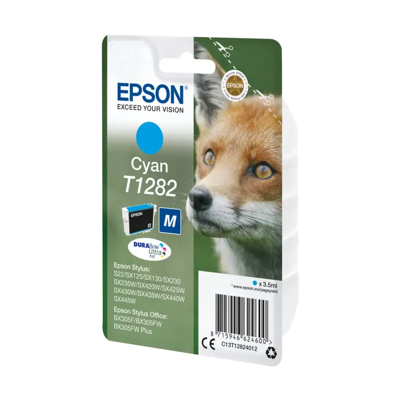 Epson Tusz cyan DURABrite T 128   T 1282