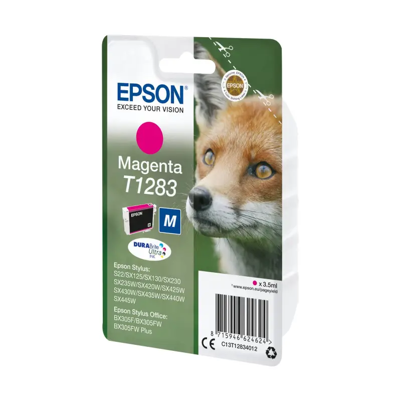 Epson Tusz magenta DURABrite T 128   T 1283