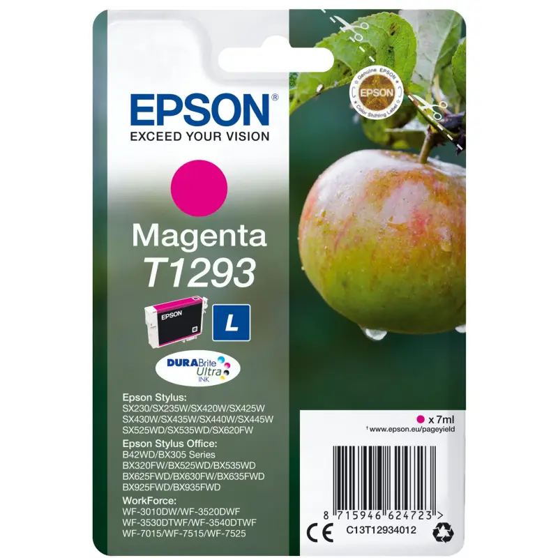 Epson Tusz magenta DURABrite T 129   T 1293