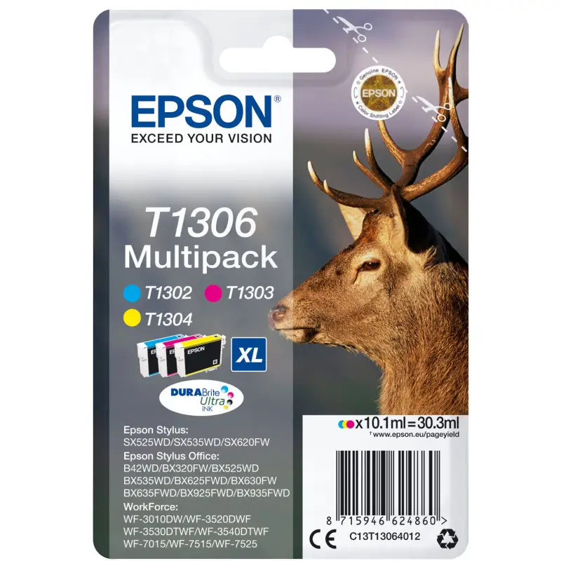 Epson DURABrite Ultra Multipack T 130  T 1306