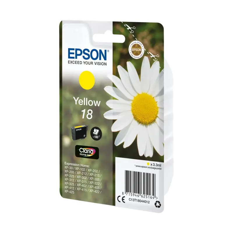 Epson Tusz zolty Claria Home T 180         T 1804