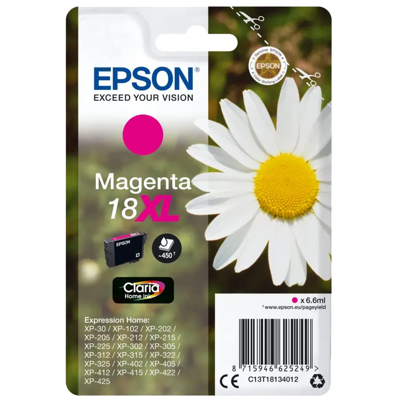 Epson Tusz XL magenta Claria Home T 181         T 1813