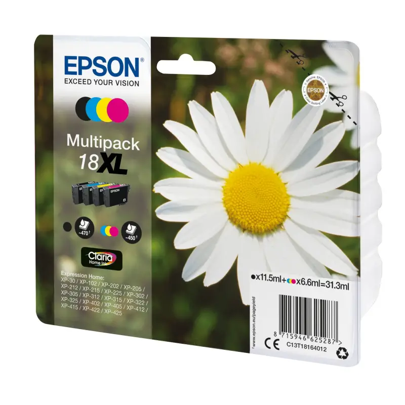 Epson Claria Home XL Multipack T 181 BK/C/M/Y T 1816