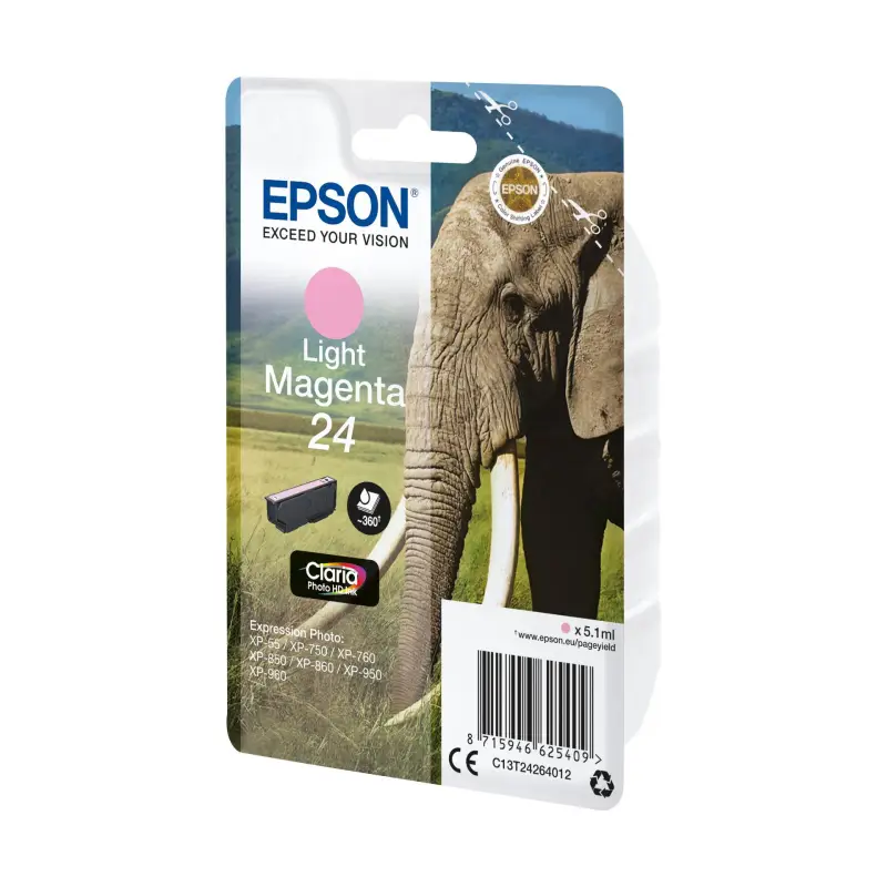 Epson Tusz light magenta Claria Photo HD   T 2426