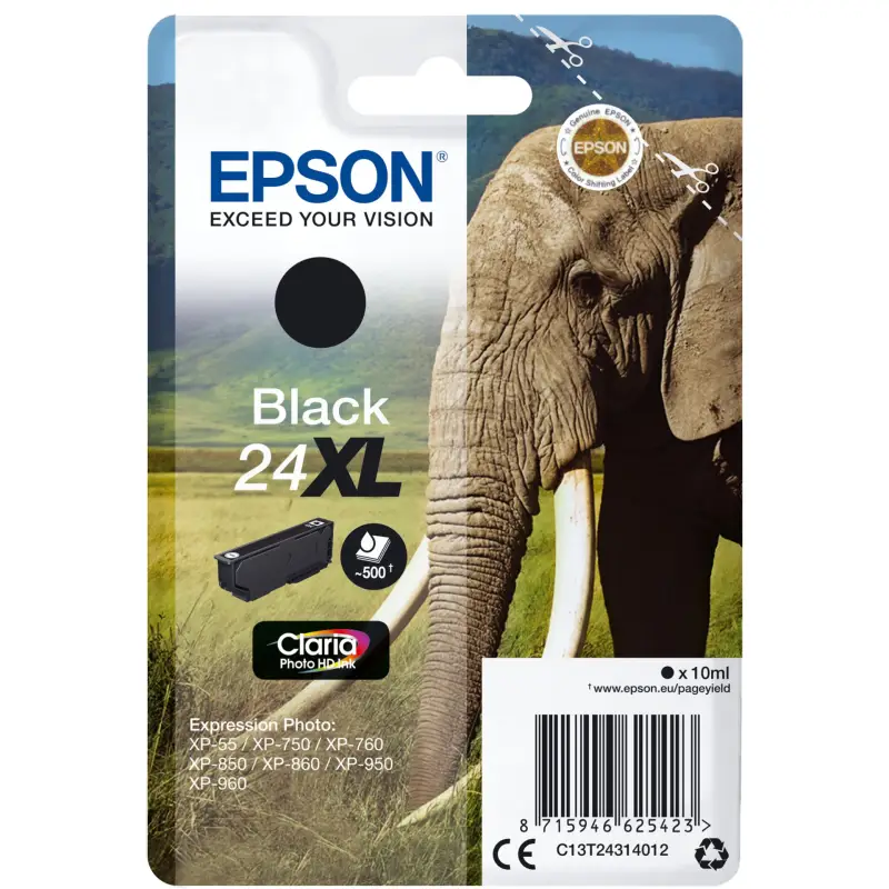 Epson Tusz XL czarny Claria Photo HD T 243     T 2431