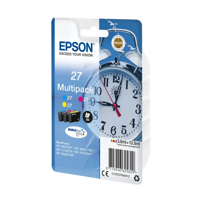 Epson DURABrite Ultra Ink Multipack (3 kolory) T 27 T 2705