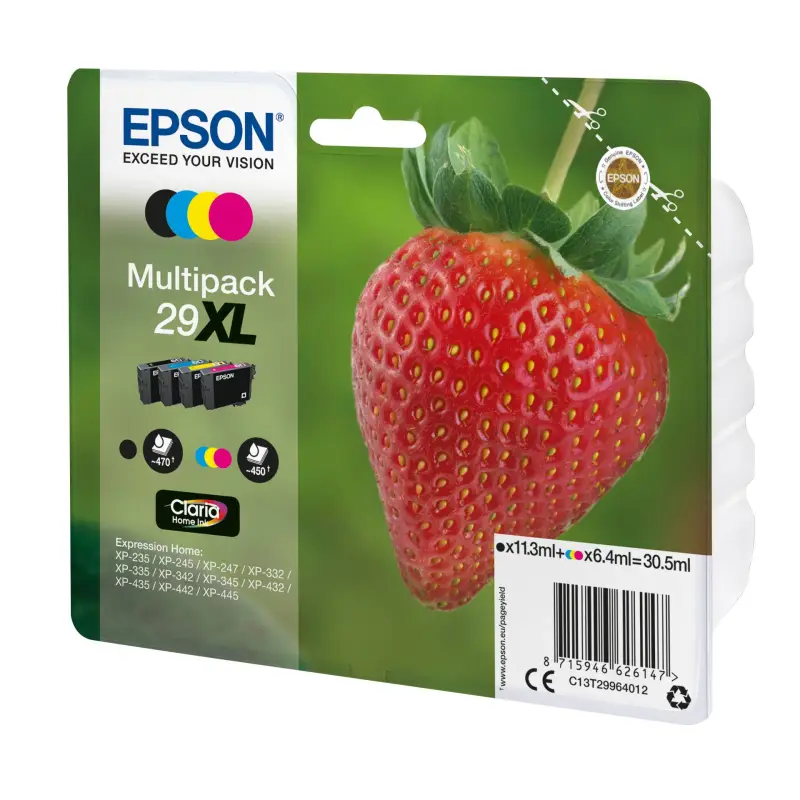 Epson Claria Home Multipack 29XL BK/C/M/Y       T 2996