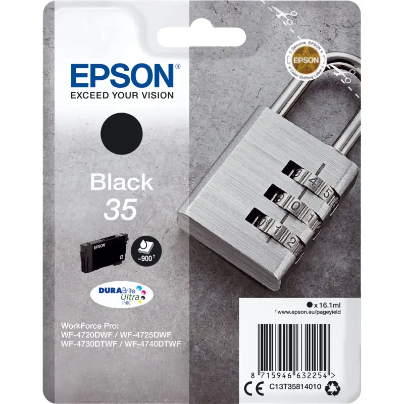 Epson Tusz czarny DURABrite Ultra Ink 35    T 3581