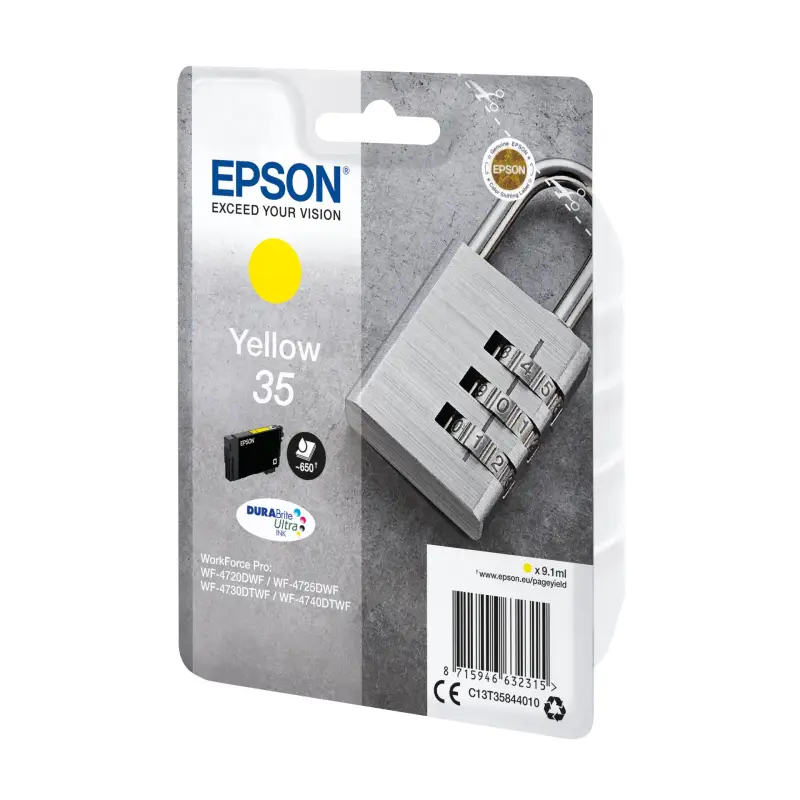 Epson Tusz zolty DURABrite Ultra Ink 35    T 3584