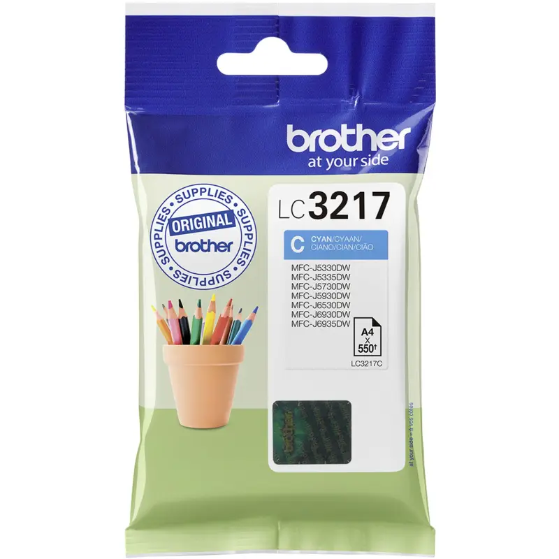 Brother LC-3217 C cyan