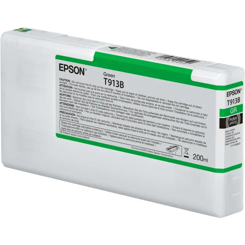 Epson Tusz zielony T 913 200 ml   T 913B