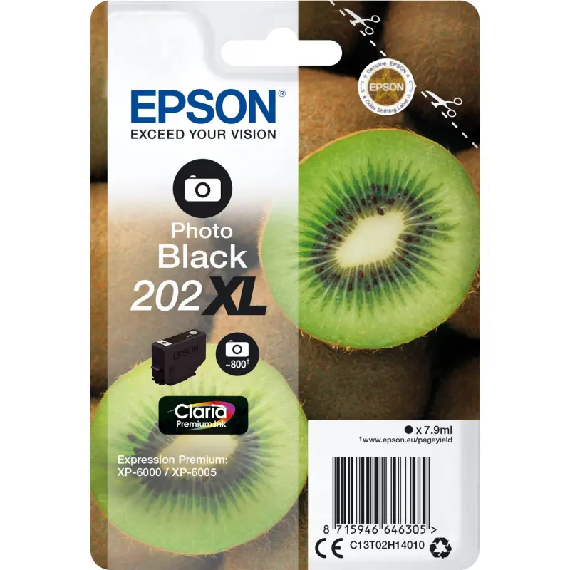 Epson Tusz photo black Claria Premium 202 XL     T 02H1