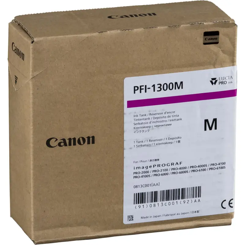 Canon PFI-1300 tusz magenta 330 ml