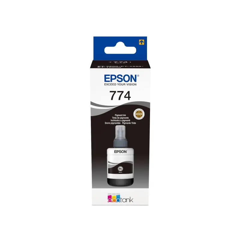Epson tusz czarny T 774 140 ml   T 7741