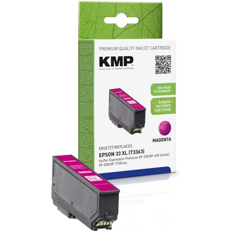 KMP E216MX Tusz magenta kompatybilny z Epson T 3363 XL